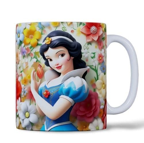 Taza de Cerámica - Colección Princesas